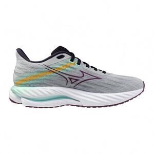 NEW MIZUNO women's wave inspire 21 shoes in pearl blue/dark purple